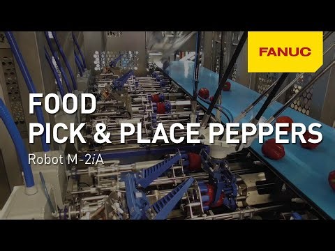 Bell peppers pick and place | FANUC & ZTI | GET IT DONE. TOGETHER!