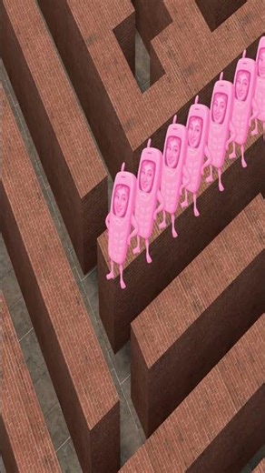 Destroying Girl Nokia Phone in Big Maze Nextbot Gmod