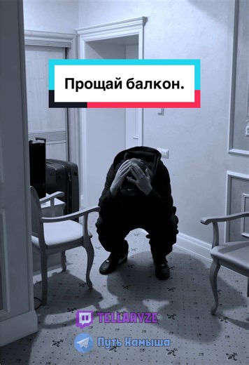 🚨В конце не удержался, простите. 92 день оказался последним на балконе. С завтрашнего дня «1 день день жизни в отеле на пути к мечте стать киберспортсменом и стримером в 39 лет» 😎 Щас че скажете?) Всем привет! Меня зовут Андрей Камыш, мне 39 лет и ровно 9 месяцев назад я развелся с женой после 10 лет брака, оставил двух детей и переехал в Москву чтобы стать киберспортсменом и стримером с ПОЛНОГО нуля. Я снял трешку за 80к в месяц и уже через пол года у меня закончились все деньги. Тут на помощ