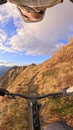 Alpine biking em 360°, teria coragem? @c.oberschneider registrou a descida com a #GoProMAX2 e o resultado é pura adrenalina. #GoPro #GoProBR #GoProMAX2 #360Camera #MountainBike #Aventura | GoPro
