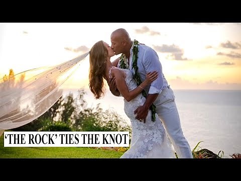Dwayne 'The Rock' Johnson marries long-term girlfriend Lauren Hashian in Hawaii