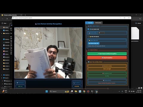 Human Activity Recognition using OpenCV and Python | Machine Learning | Engineering Projects