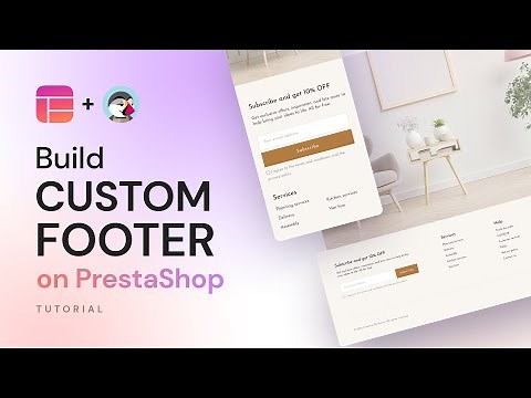 How to build custom Footer on PrestaShop with Creative Elements live page builder [Tutorial]