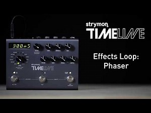 Strymon TimeLine - Effects Loop: Phaser - Demo