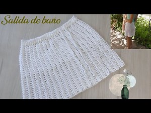✨ ¡Increíble! Teje esta salida de baño FÁCIL y RÁPIDA – Queda ESPECTACULAR Tall S - M 😍🧶