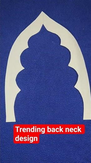 trending beautiful back neck design cutting#blousepattern #fashiondesgin #clothcutting