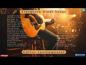 Evergreen Hindi Songs Instrumental #bollywoodsongs #guitar #music #instrumental #song #hindisong