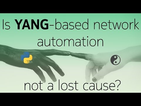 Network automation with YANG and Python is a reality