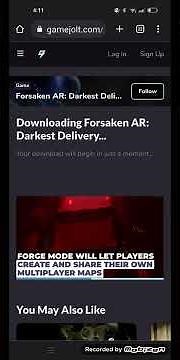 HOW TO INSTALL FORSAKEN AR (IOS) #fnaf #fnafar