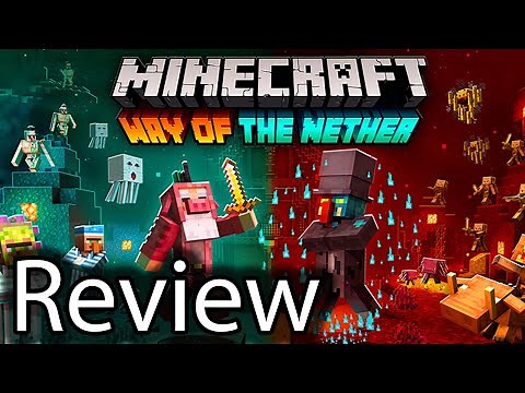 Minecraft Way of the Nether Gameplay Review [Free World Adventure]