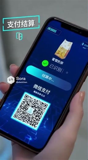 【中国黑科技-071 中国自动售货机】 中国自动售货机，这种领先的无人零售技术集成了AI视觉、重力感应和移动支付，实现了即拿即走的黑科技自动结算体验。#科技 #黑科技 #中国自动售货机