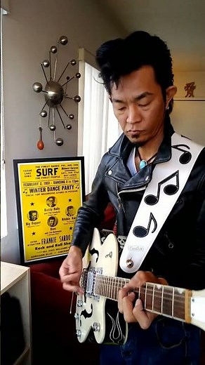 The Day the Music Died (02.03.1959) "Not Fade Away" Buddy Holly #shorts #buddyholly #gretsch