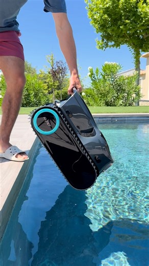 656 reactions · 20 shares | Satisfying Sounds. Sparkling Clean.  Check out the Aiper Scuba X1 Pro Max in action...  Just place it in the pool and let it smoothly navigate the floor, walls, waterline, and even the surface. When it’s done, simply lift it out, empty the basket, and that’s it. cr: @thehomebadger #aiper #AiperPoolCleaner #aiperscubax1promax #asmr | Aiper | Facebook