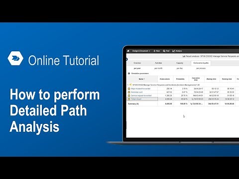 How to perform Detailed Path Analysis in ADONIS