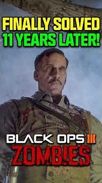 FINAL Black Ops 3 Zombies ‘The Giant’ Easter Egg Solved 11 YEARS LATER!