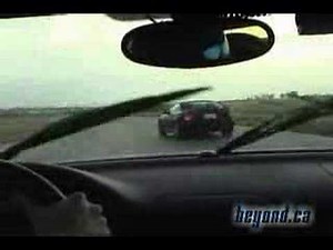 Mercedes Benz SLK 32 AMG Drift Practice