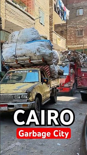 Cairo Egypt (GARBAGE CITY) 🇪🇬