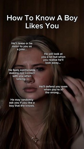 How To Know A Boy Likes You #bealright