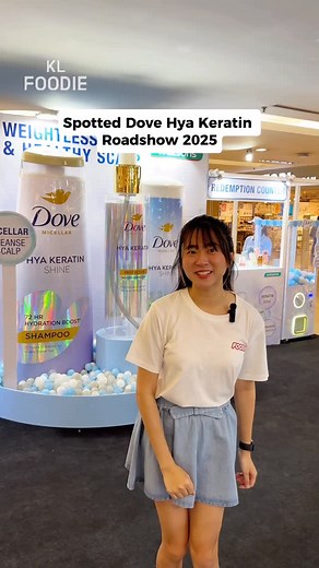 Win Dove Keratin Hair Oil, get FREE popcorn & more this weekend in PJ (1U)! 💙 Get ready to shine ✨ The Dove Hya Keratin Roadshow 2025 is here to give your hair the ultimate hydration boost 💧 Say hello to 72 hours of hydration, weightless shine, and a healthy scalp that feels oh-so-fresh all in one spot! 🌸 Pop by the roadshow to try it out, join fun activities (pickleball challenge and etc) 🎯 and bring home exclusive GWPs like plushie, customize towels and more💝 Come experience the shine car
