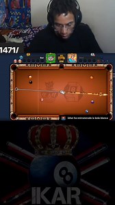 Jugando en Roma salió un tiro perfecto #flyp #fly #8BallPool #8ball #ball9 | Ikar8bp