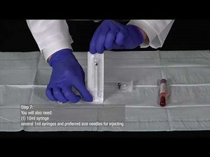 How to Properly Draw Prepared PRP Using the Regenerative Medical PRP Kit