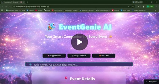 #hackathon #ai #python #streamlit #googleai #gemini #webdevelopment #google #hack2skill | VANKAYALA DIVYA SREE