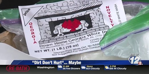 What the clay? People are eating white dirt for 'nutritional value.'