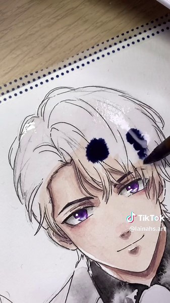 Drawing Marius von Hagen - Tears of Themis Fan Art