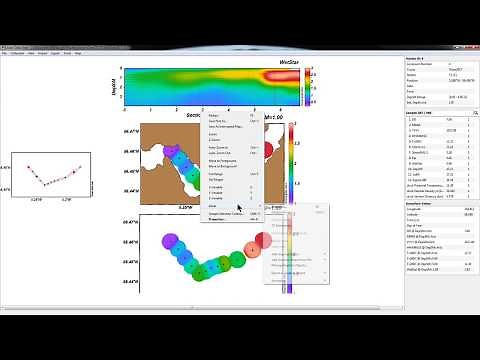 Making Maps of Properties in ODV (Surface Plots)