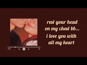 [asmr] ~ rest on your boyfriend's chest...[m4f][kisses][cuddles][TV sounds]