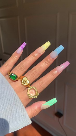 in LOOOOOOVEEE #gelxnailsystem #gelxnailinspo #gelxinspo #springnailinspo #pinterestnailinspo #frenchnailsinspo