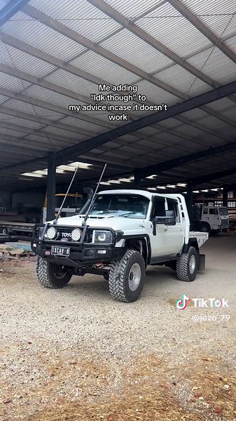 Adding Caution to Advice with 'Idk Though'