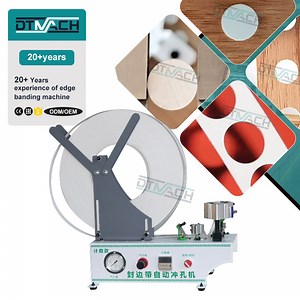 [Hot Item] 15mm Automatic Edge Banding Hole Punching Machine Punch for PVC Acrylic Edge Banding Strips