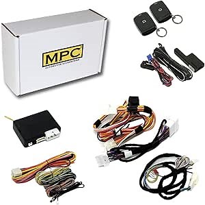 MPC Remote Start Kit Compatible with 2005-2012 Nissan Pathfinder Key-to-Start - with T-Harness - Firmware Preloaded - Includes (2) 1-Button 1-Way Remotes - Up to 1,500 ft Range