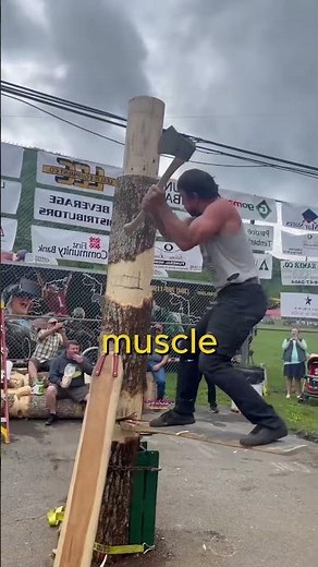 Real Lumberjacks Compete Like This Every Year 🌲