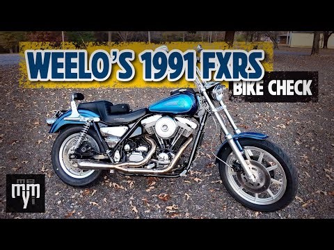 CLEAN and SIMPLE, Check out Scott's 1991 Harley-Davidson FXRS