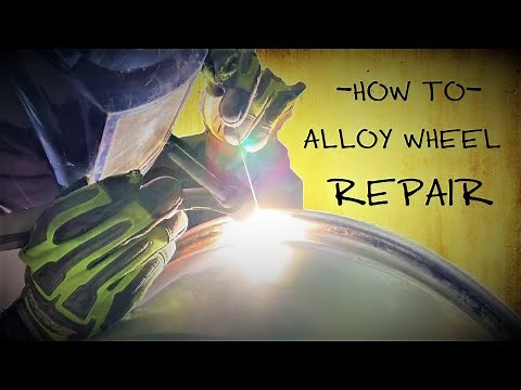 ALLOY WHEEL // HOW TO WELD CRACKS// TIG welding ALUMINIUM ‪@rtechweldingtv‬