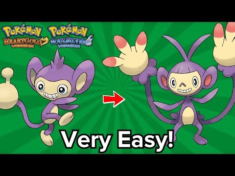 Pokemon HeartGold & SoulSilver - How To Get Ambipom!
