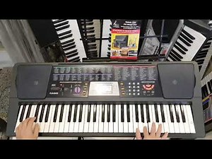 review test Organ keyboard Casio CTK501 Tiết tấu Bolero Duyên phận