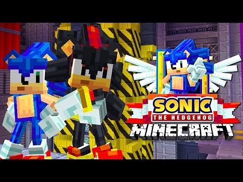 Sonic & Shadow Play Minecraft Sonic DLC Part 2 - CHAOS EMERALDS!!