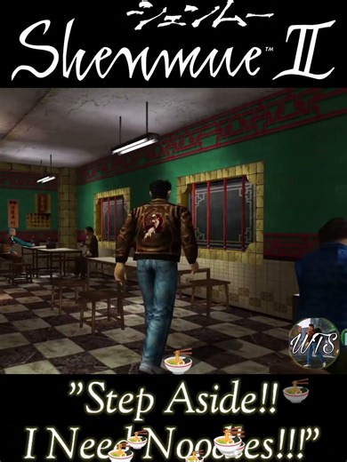 I Need Noodles! 🍜 #Shenmue #Sega #Noodles