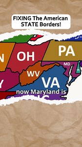 Fixing U.S. State Borders: West Virginia & Texas Map Changes