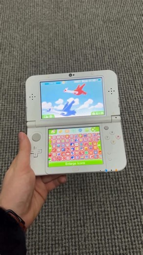 Consoles4Fun on Instagram: "🎮✨ New Nintendo 3DS XL White #nintendo #console #consoles4fun #nintendo3ds #nintendo3dsxl #newnintendo3ds #newnintendo3dsxl #pokemon #latios #latias #game #gaming #retrogame #retrogaming #videogame"