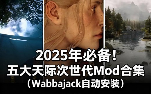 [中配]2025年必备！五大天际次世代Mod合集 (Wabbajack自动安装) - PredCaliber