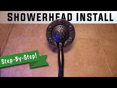How to Install a Delta In2ition Handheld Shower Head