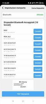 How to connect a Bluetooth printer and print receipts