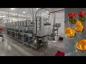 Fully Automatic leadership Deposited Jelly Candy Production Line