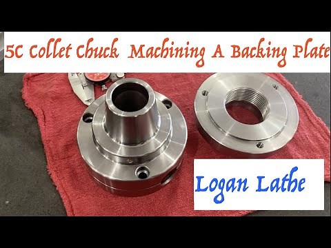 Machining & Fitting 5C Collet Chuck to Logan 922 Lathe