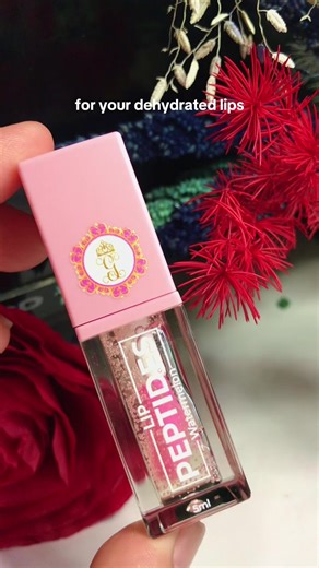 lip peptides for dry crack chop lips #lippeptide #liptherapy #lipoil #cosmetica