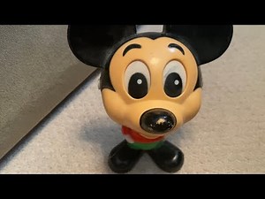 Vintage 1976 Mickey Mouse Pull String Talking Toy By Mattel #mickeymouse #vintage #disney